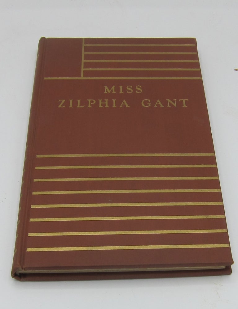 Miss Zilphia Gant. WILLIAM FAULKNER.