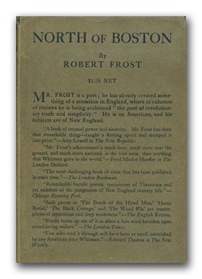 [Book #22337P] North of Boston. ROBERT FROST