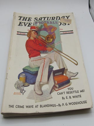 [Book #2273] Four Issues of the Saturday Evening Post. P. G WODEHOUSE