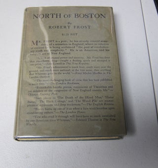 [Book #37754P] North of Boston. ROBERT FROST