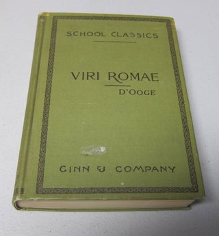 [Book #37757P] Selections from Urbis Romae Viri Inlustres. ROBERT FROST, BENJAMIN L....