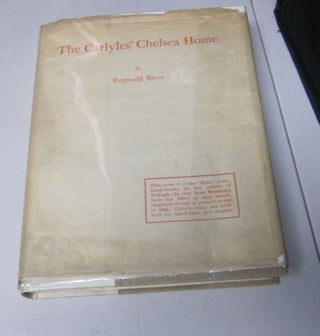 [Book #37854P] The Carlyles' Chelsea Home, being some account of No. 5, Cheyne Row....