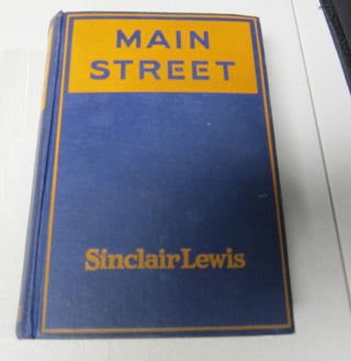 [Book #37894P] Main Street. SINCLAIR LEWIS