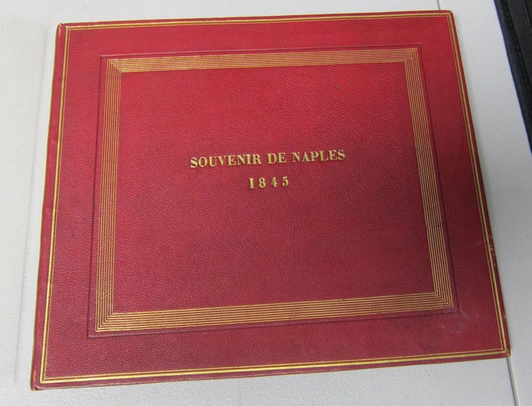 Album De Naples 1845. ILLUSTRATED BOOKS, ANONYMOUS.