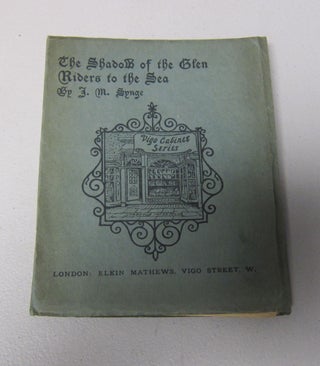 [Book #38097P] The Shadow of the Glen and Riders to the Sea. J. M. SYNGE